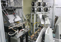 8 İstasyonları Döner Otomatik Lehimleme Makinesi Turntable Alev Braze Ekipmanları için Bakır Eşanjör 45s / pc