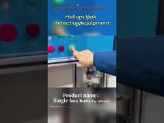 Yeni Enerji Araçları Relay Keramik Kabukları için Helium Sızıntı Deneme Ekipmanı