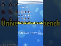 Otomotiv elektrikli bileşenleri test etmek için kullanılabilecek genel amaçlı bir test tezgahı