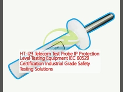 HT-I23 Telekom Test Probe IP Koruma Seviyesi Test Ekipmanı IEC 60529 Sertifikasyon Endüstriyel Sınıf Güvenlik Test Çözümleri