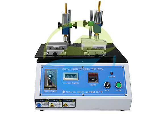İyi fiyat IEC 60884 Dayanıklılık Testini İşaretlemek İçin Deneme Ekipmanı 5-60 Zaman / Dakika Deneme Hızıyla çevrimiçi