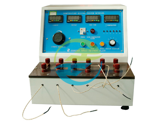 İyi fiyat IEC60884-1 Plug Socket Tester Sıcaklık Artışı Tester Yüksek hassasiyet 6 Çalışma İstasyonu çevrimiçi