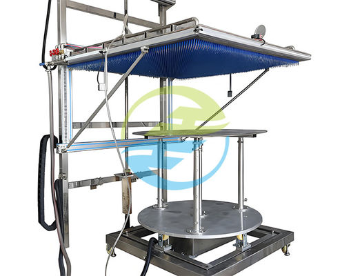 İyi fiyat Vertical Drip Water Test Equipment with 7 Inch Color Touch Screen 200mm Drip Height and Φ0.4mm Needle Hole for IPX1 to IPX2 Testing çevrimiçi