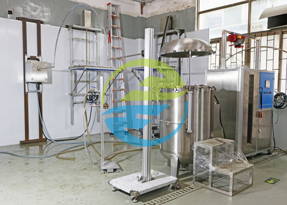 Kalite IEC 60529 IPX1'den IPX8'e Su Geçirmez Giriş Koruması Test Ekipmanı 500L Su Deposu fabrika