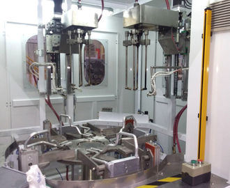 Döner makine sert lehimleme otomatik alev / Klima alüminyum borular için lehim makinesi Auto