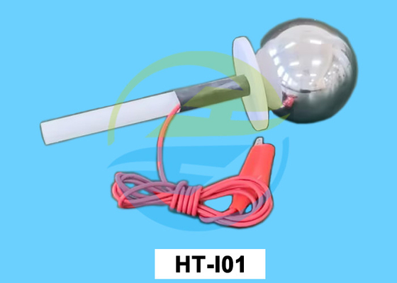İyi fiyat IP Deneme Ekipmanı Nylon kolu ve çelik topu IEC60529 IP1'den yapılmış Test probu A çevrimiçi
