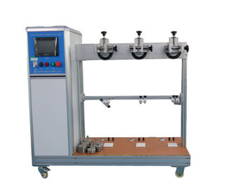 50Hz Elektrikli Aletler Test Cihazı, Güç Kablosu Esneklik Preformance Tester 3 İstasyon, 6 İstasyon