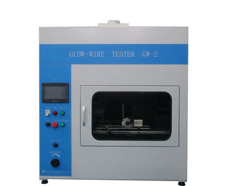 İyi fiyat IEC60695-2-10 IEC Test Cihazları Kızdırma Tel Test Cihazı Kızılötesi Uzaktan Kumanda ile Yangın Tehlike Testi Için PLC Kontrolü çevrimiçi