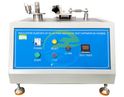 HC9926 Plug Isolation Sheath Abrasion Tester IEC Test Ekipmanı 999,999 Döngüler 4N Hızlı Basınç Akıllı Ev Aygıtları Güvenlik Muhafızı