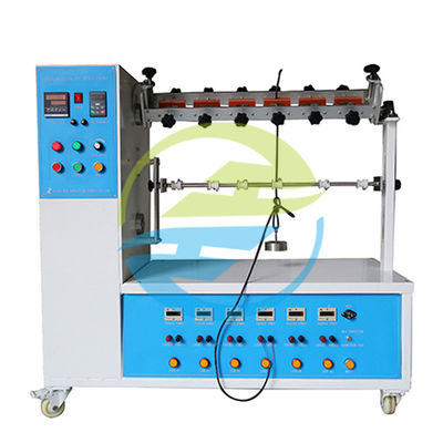 İyi fiyat 6 İstasyon Güç Kablosu Eğlenme Tester Standart IEC884-1 Çekiş Gücü Test Makinesi çevrimiçi