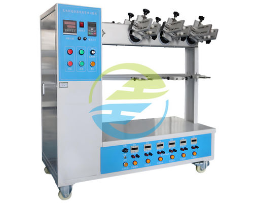 İyi fiyat EV Charging Connector Cable Tester with 0-60 Times/Min Swing Speed 0-180 Swing Angle and 6 Stations for Tensile Strength and Flex Durability Testing çevrimiçi