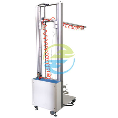 Kalite IEC 60068-2-75 Elektrikli Ürünlerin Mekanik Güç Doğrulama için Çelik Top Çarpışma Deneme Makinesi fabrika