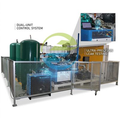 İyi fiyat Kompresör denetimi için düşük sahte alarm veren Otomatik Helium Sızıntı Deneme Makinesi Çevrimiçi