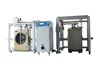 İyi fiyat IEC60335 Elektrikli Aletler Test Cihazı 2 İstasyonlu Çamaşır Makinesi Kapı Dayanıklılık Test Cihazı çevrimiçi