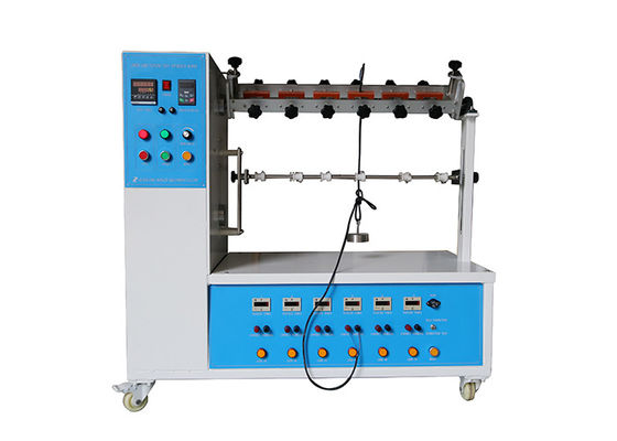 IEC 60884-1 Madde 23.4 Priz Test Cihazı Güç Kablosu Esnetme Test Aparatı 6 İstasyon