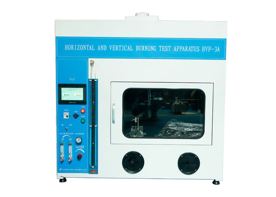 Yanıcılık Test Cihazları Yangın Tehlikesi Testi için Yatay Dikey Alev Test Cihazı