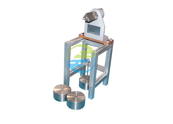 İyi fiyat IEC60065 Madde 8.21 Mandrel Test Cihazı 10° ve 230° Döndürme Açısı çevrimiçi
