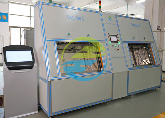 Kalite Kondenser ve Evaporatör için İki Bölmeli 30s/Pc Helyum Sızıntısı Test Cihazı 1.5*10-5 Mbar.L/S fabrika
