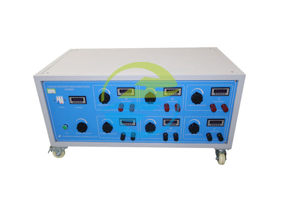 İyi fiyat IEC 60884-1 Güç Kablosu Esnetme Test Cihazı için Yük Kutusu 6 İstasyon 0 - 40A Ayarlanabilir çevrimiçi